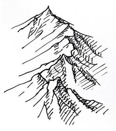 236x267 The Sketch Of The Main Portion Of The Grand Teton Mountain Range