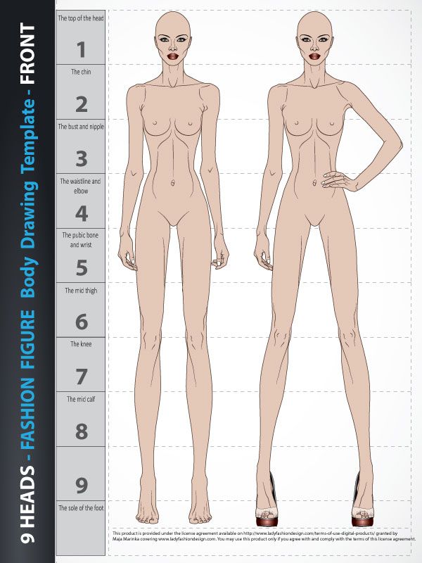 600x800 Male Fashion Figure Templates Lovely Female Figure Drawing
