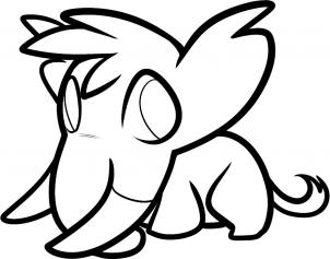 302x237 How To Draw How To Draw A Mammoth For Kids