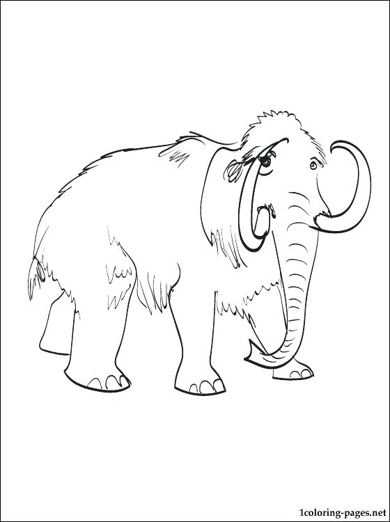 Mammoth Drawing at GetDrawings | Free download