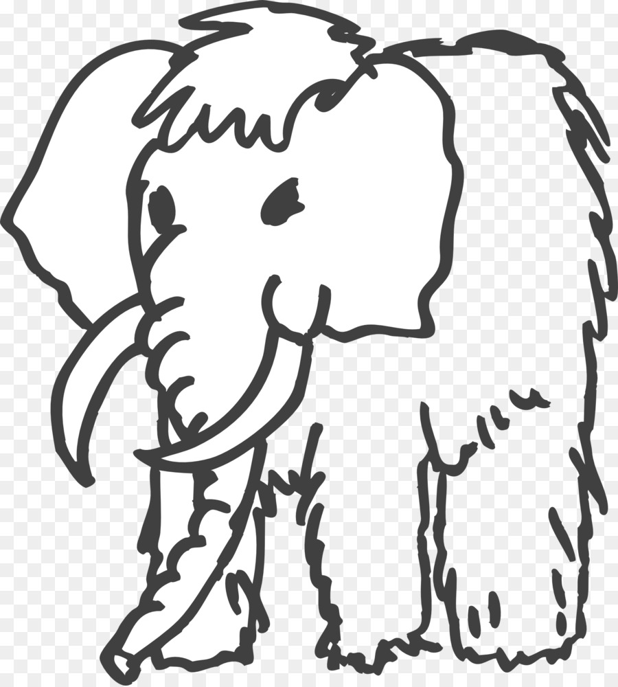 900x1000 Woolly Mammoth Drawing Ice Age Saber Toothed Cat Clip Art