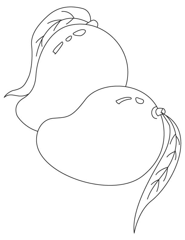 612x792 Mango Coloring Pages 9