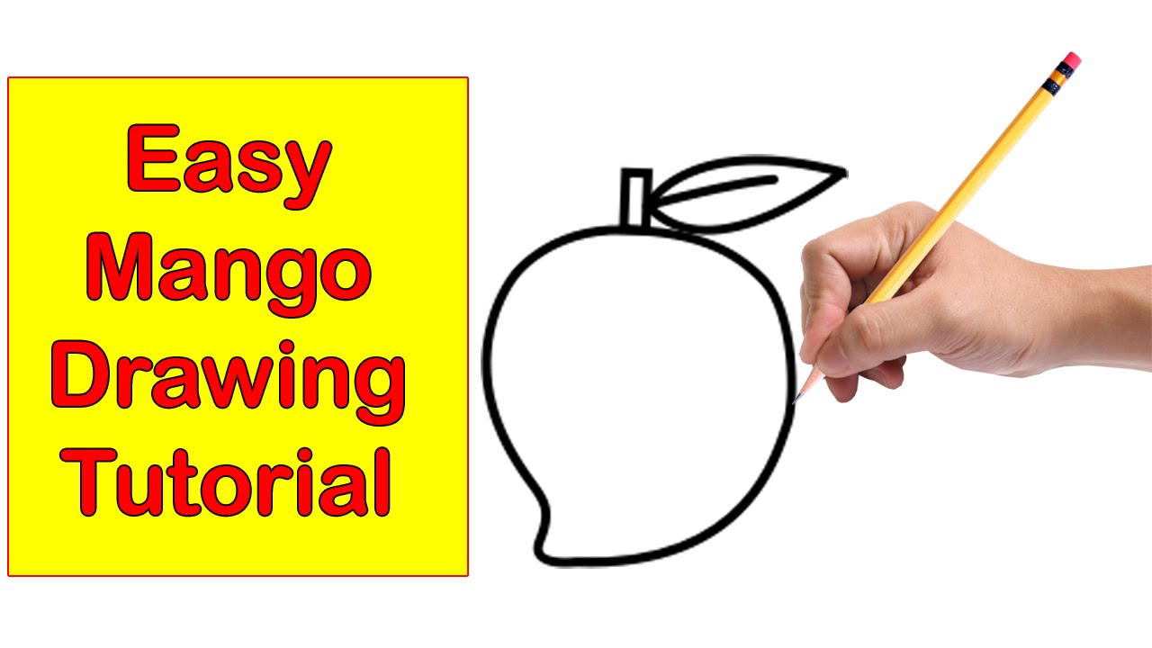 1280x720 To Draw A Mango Step By Step