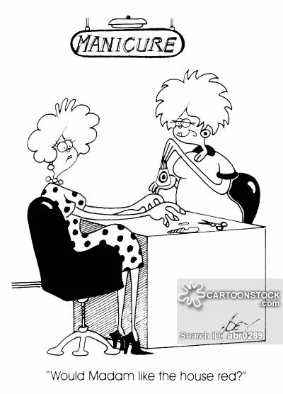 400x556 Manicurist Cartoons And Comics