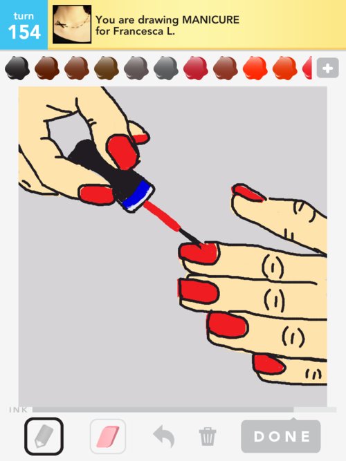 500x667 Manicure Drawings