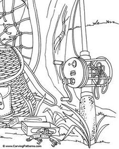 236x295 Western Town Scene Mantel Pattern Package