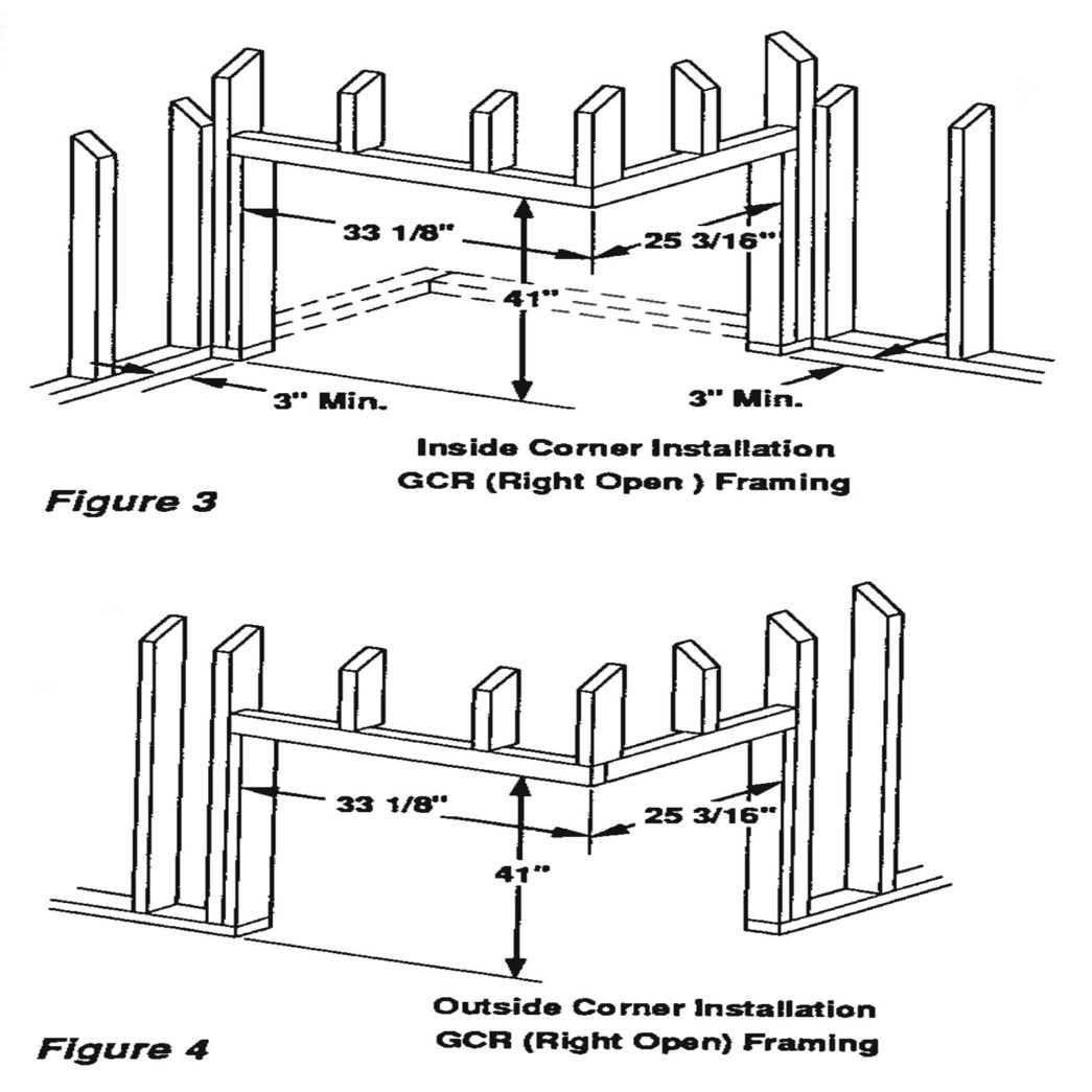 1045x1045 Gst Superior Vented Natural Gas Fireplace Framing Electric Stove