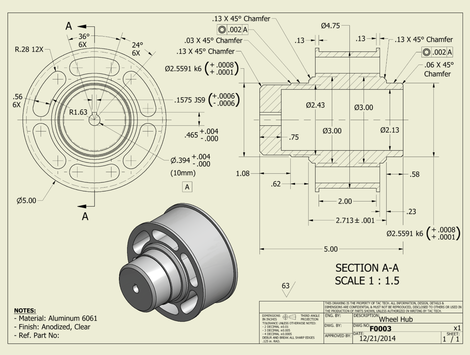 Manufacturing Drawing at GetDrawings | Free download