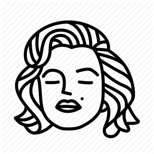 512x512 Persona Face In Bw Part 1' By Yu Luck