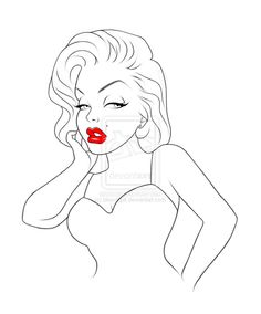 236x284 Collection Of Marilyn Monroe Drawing Pencil Easy High