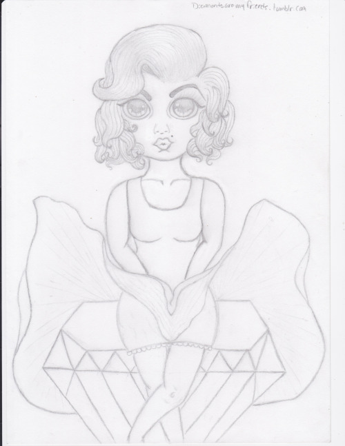 500x647 Her Eye Is Huge But I Love Drawing Big Eyes Tumblr