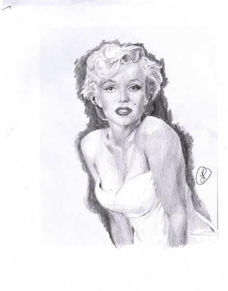 464x592 Marilyn Monroe Drawing Tumblr Art Inspiration