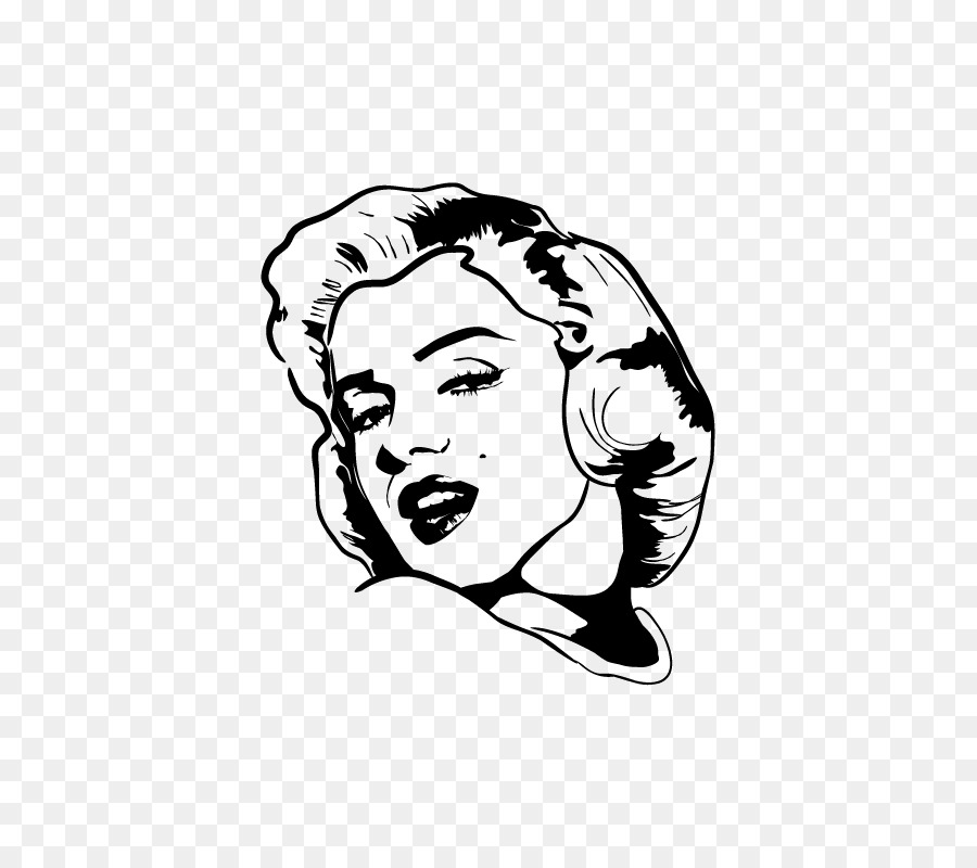 900x800 Portrait Canvas Interieur Sticker Sketch