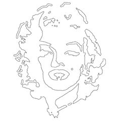 236x247 Gallery For Gt Marilyn Monroe Bandana Stencil Marilyn