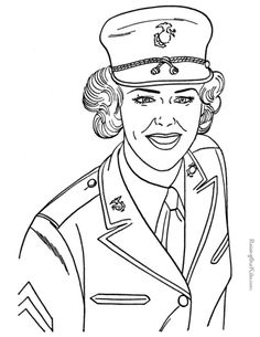236x305 Military Coloring Pages