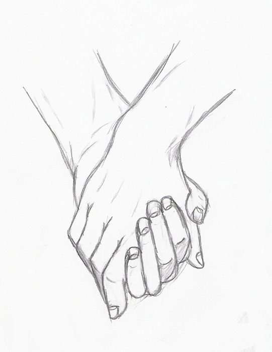 541x700 Holding Hands By Silouxa.jpg Pixels Hand Poses