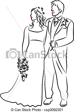 311x470 Collection Of Wedding Couple Drawing High Quality, Free