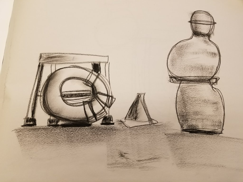 1024x768 Mass Gesture Drawing By Alienlover123