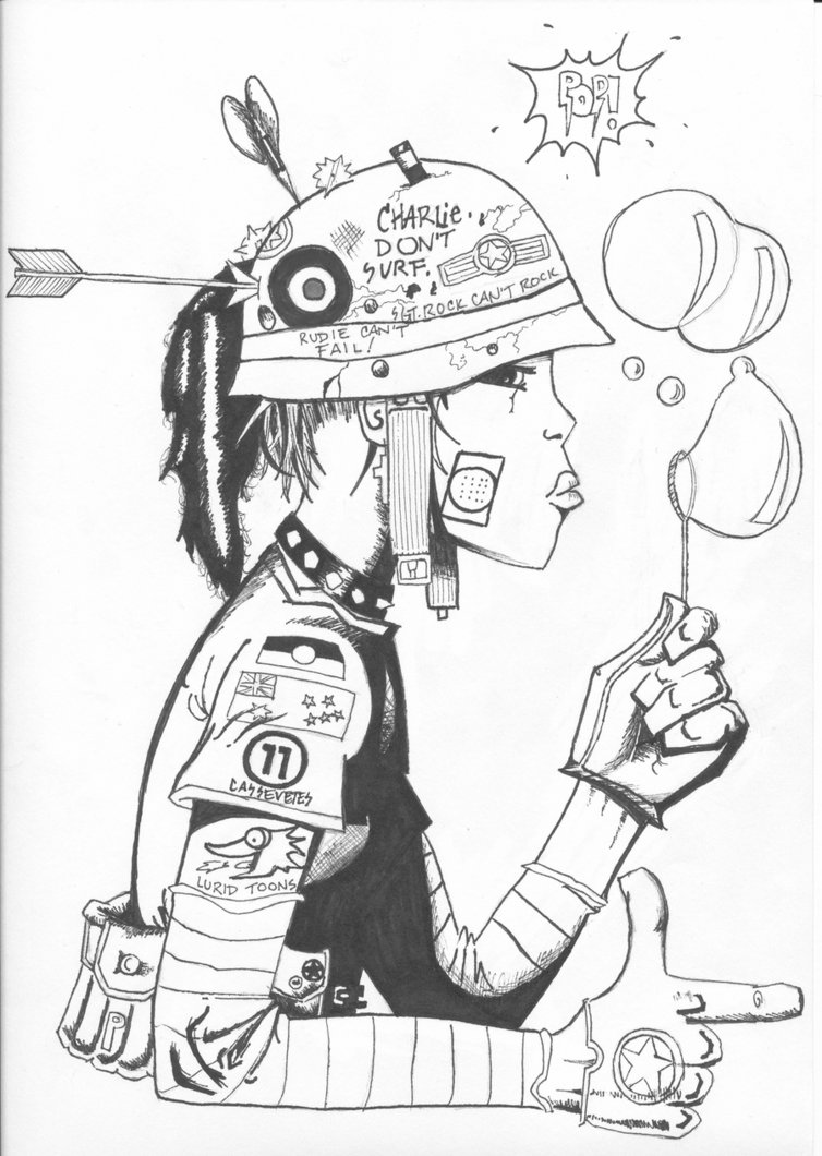 754x1060 Tank Girl By Mayonnaiseandmalaise