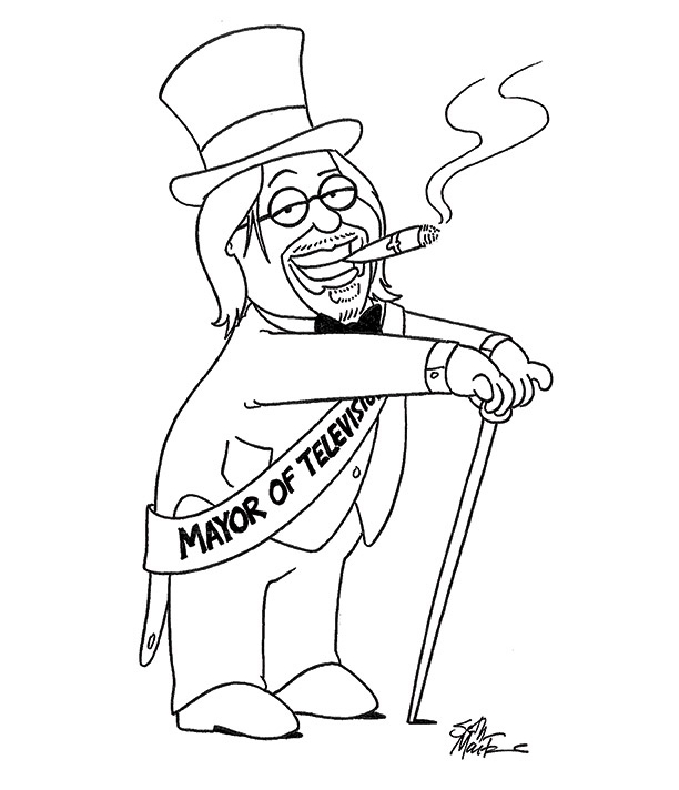 612x712 Pics Seth Macfarlane And Matt Groening Draw Sketches Of Each Seth