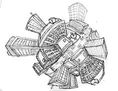 236x182 5 Point Perspective Buildings By Jordantuckerdesigns.