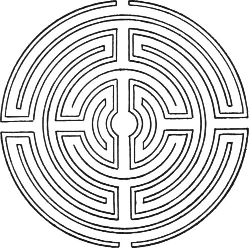 500x498 Mazes And Labyrinths By W. H. Matthews
