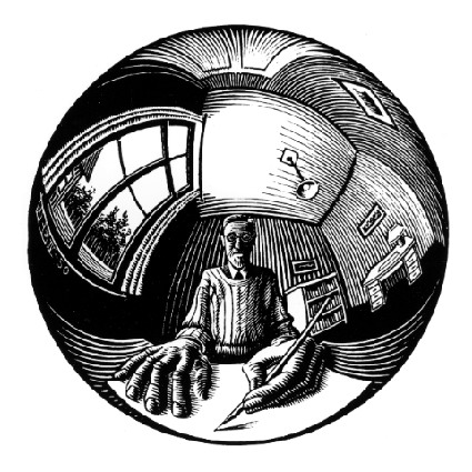 425x425 Spherical Self Portrait, 1950