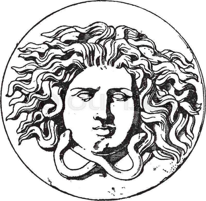 800x782ntique Patera Medusa Head Is Design Comes From The Center
