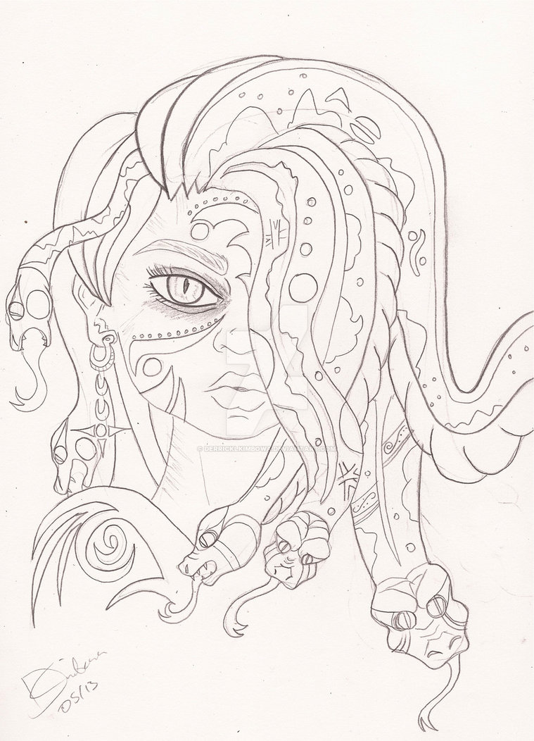 759x1052 Beautiful Medusa By Derricklkimbowa