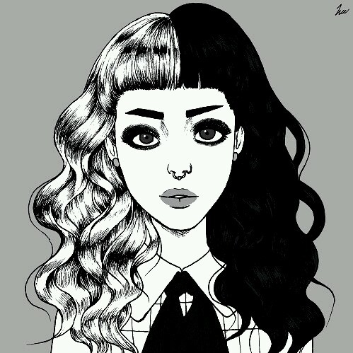 Melanie Martinez Cartoon Drawing at GetDrawings | Free download