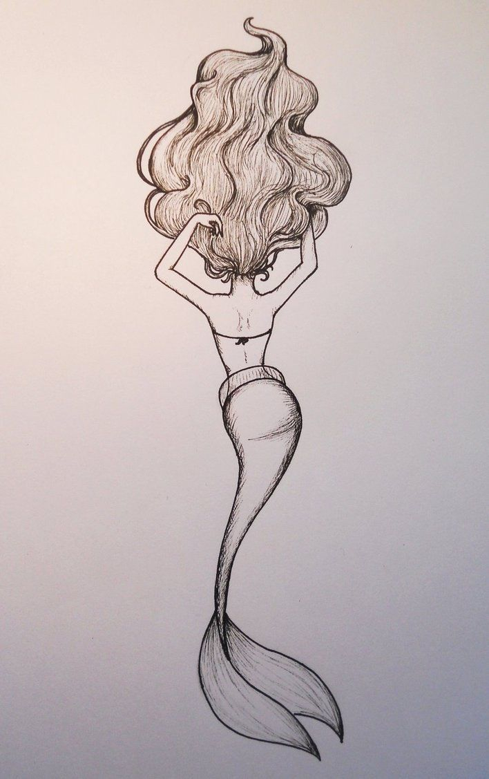 708x1127 Black And White Sketches Of Mermaids Archives