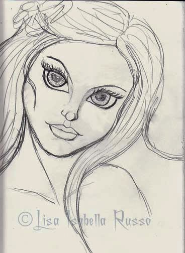 368x504 The Fine Art And Ramblings Of Lisa Isabella Russo Mermaid Face