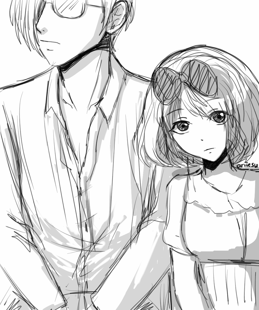 1000x1200 Messy Sketch Commission Sample By Ariiesu98