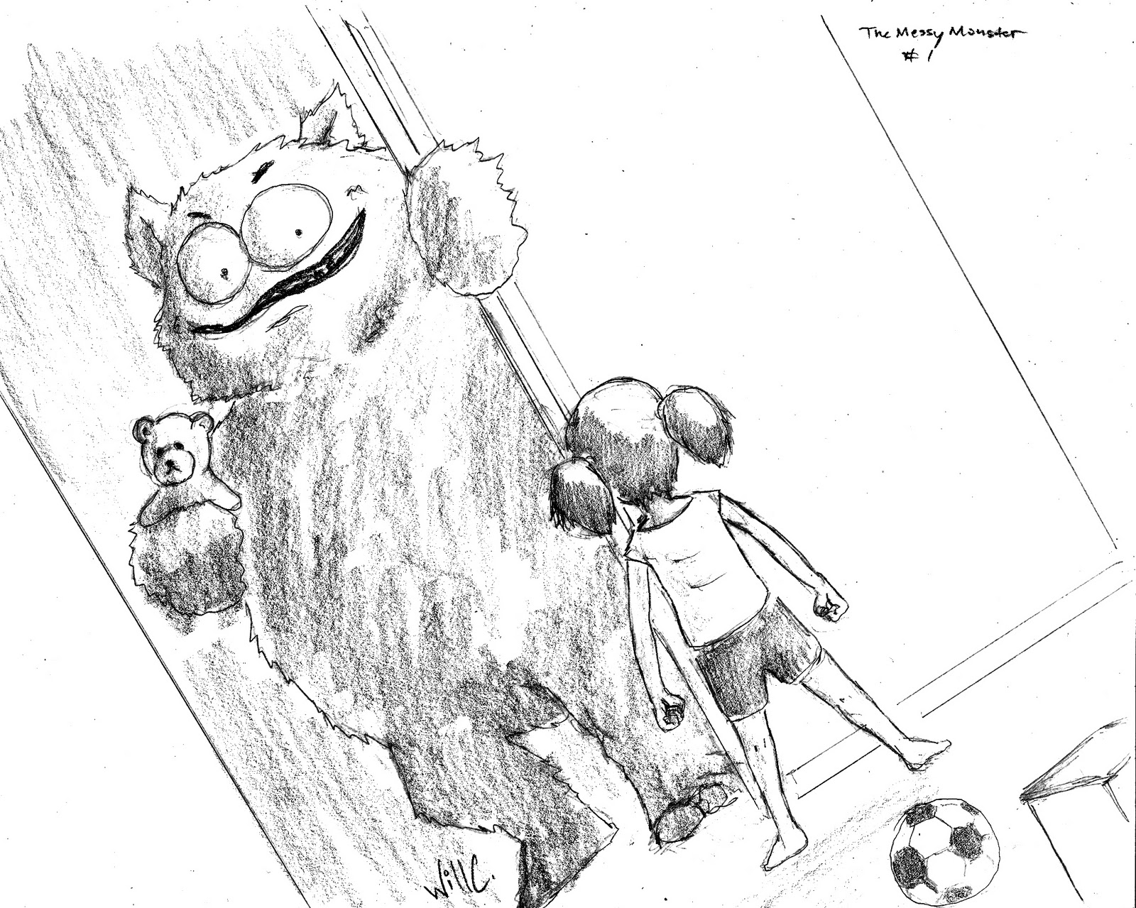 1600x1279 Artwork By Will The Messy Monster