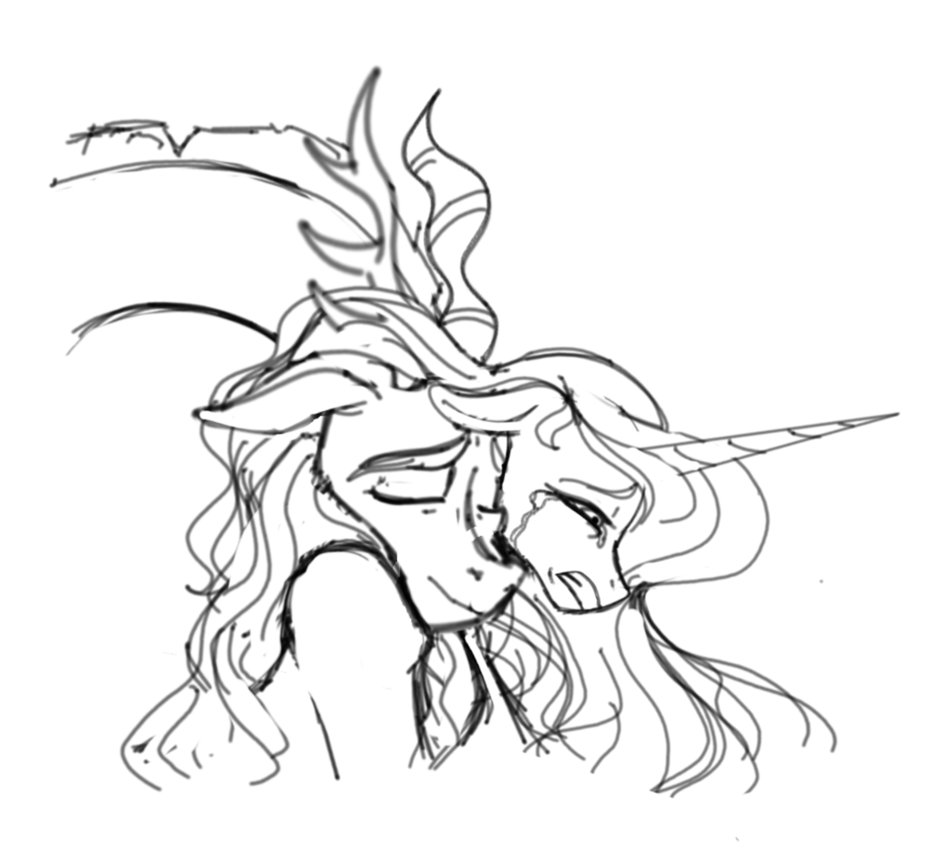 933x856 It's All My Fault (Messy Sketch) By Miyathegoldenflower