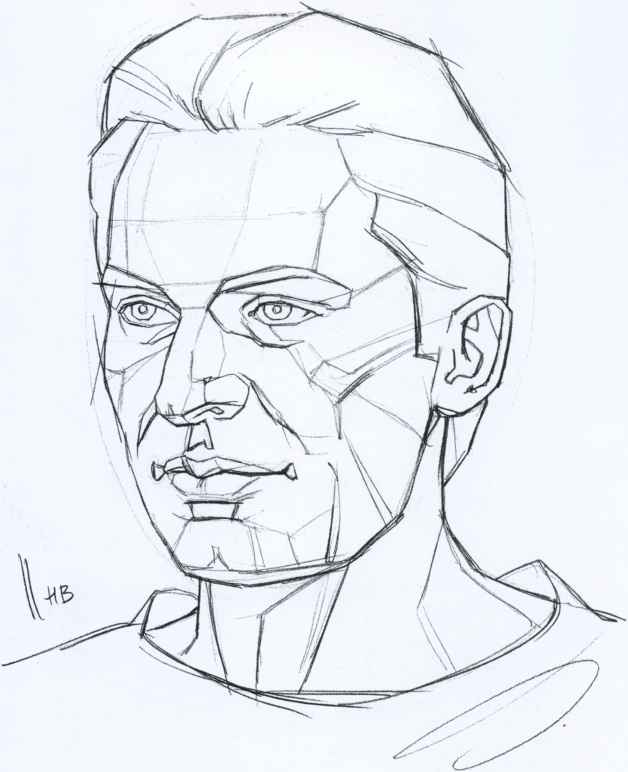 628x772 Photos Line Drawings Of Faces,