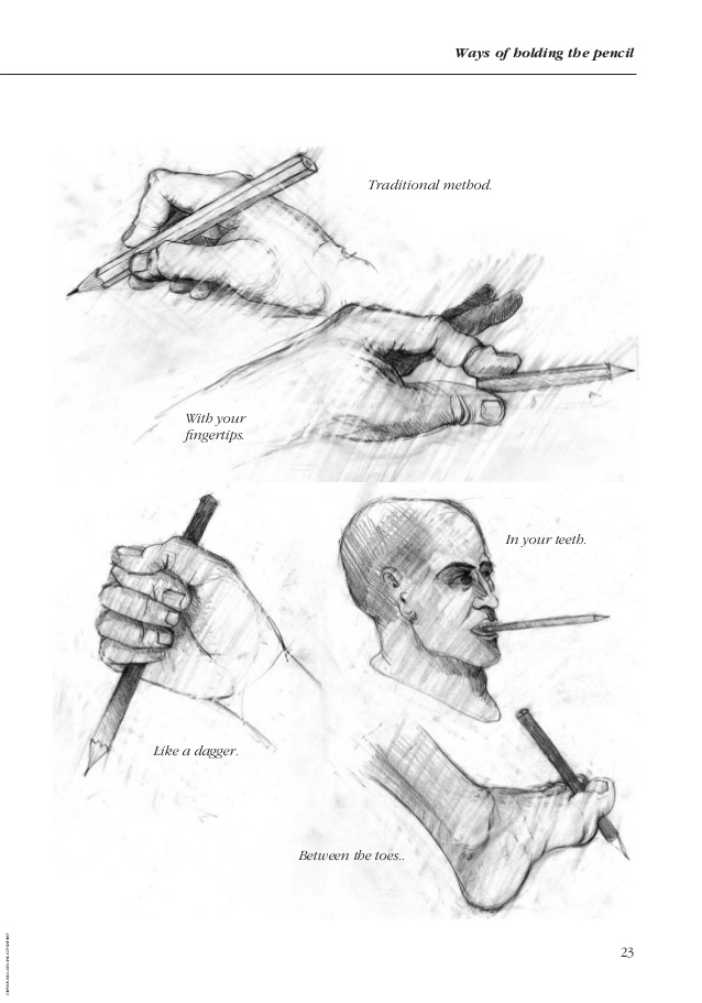 638x911 The Complete Book Of Drawing Techniques