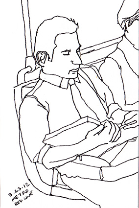 284x425 Friday Metro Drawing Jason Pearlman