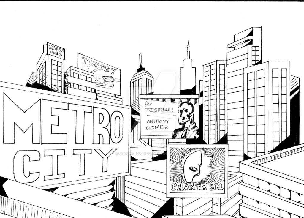 1024x734 Collection Of Metro City Drawing High Quality, Free Cliparts