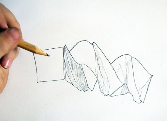 550x400 Thinkingbout Paper Forms,nd Drawing To The Slow Rhythm