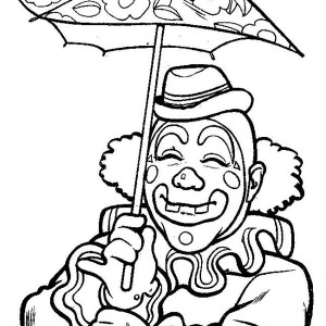 300x300 Carnie The Clown Coloring Page Color Luna