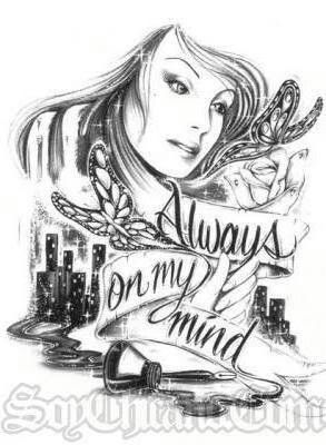 293x400 Always On My Mind Inspirational Art