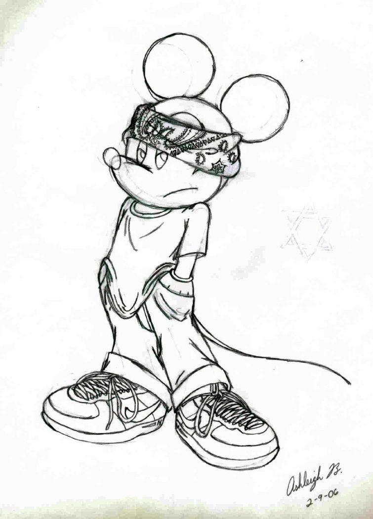 755x1049 How To Draw Mickey Mouse Ehow, Mickey Mouse Is A Classic Cartoon