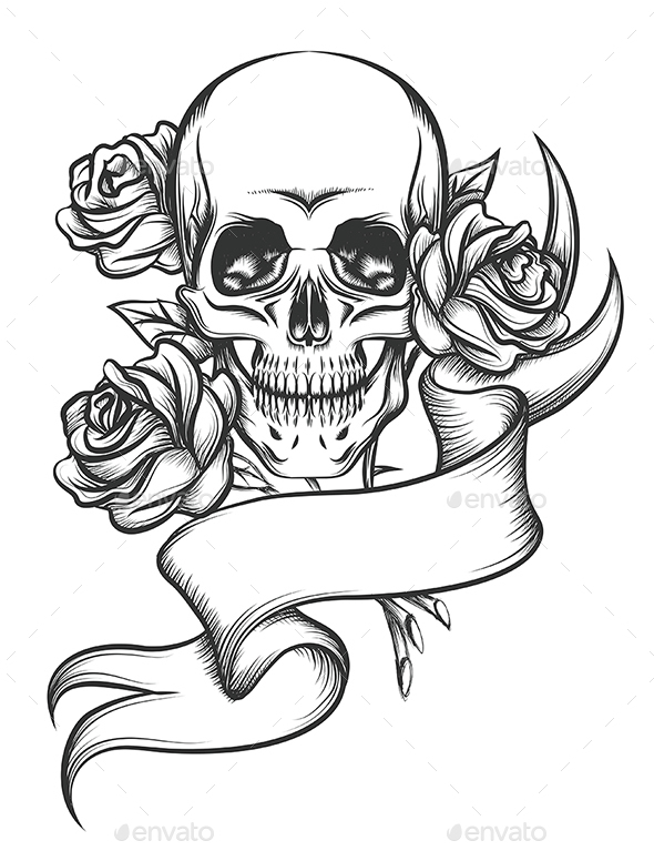 590x767 Collection Of Mexican Rose Drawing High Quality, Free