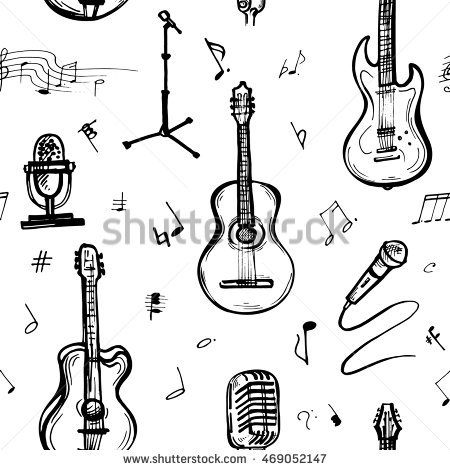 450x470 Drawn Musician Music Mic