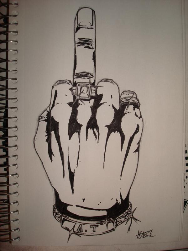 600x800 Middle Finger By Xxlilkingxx