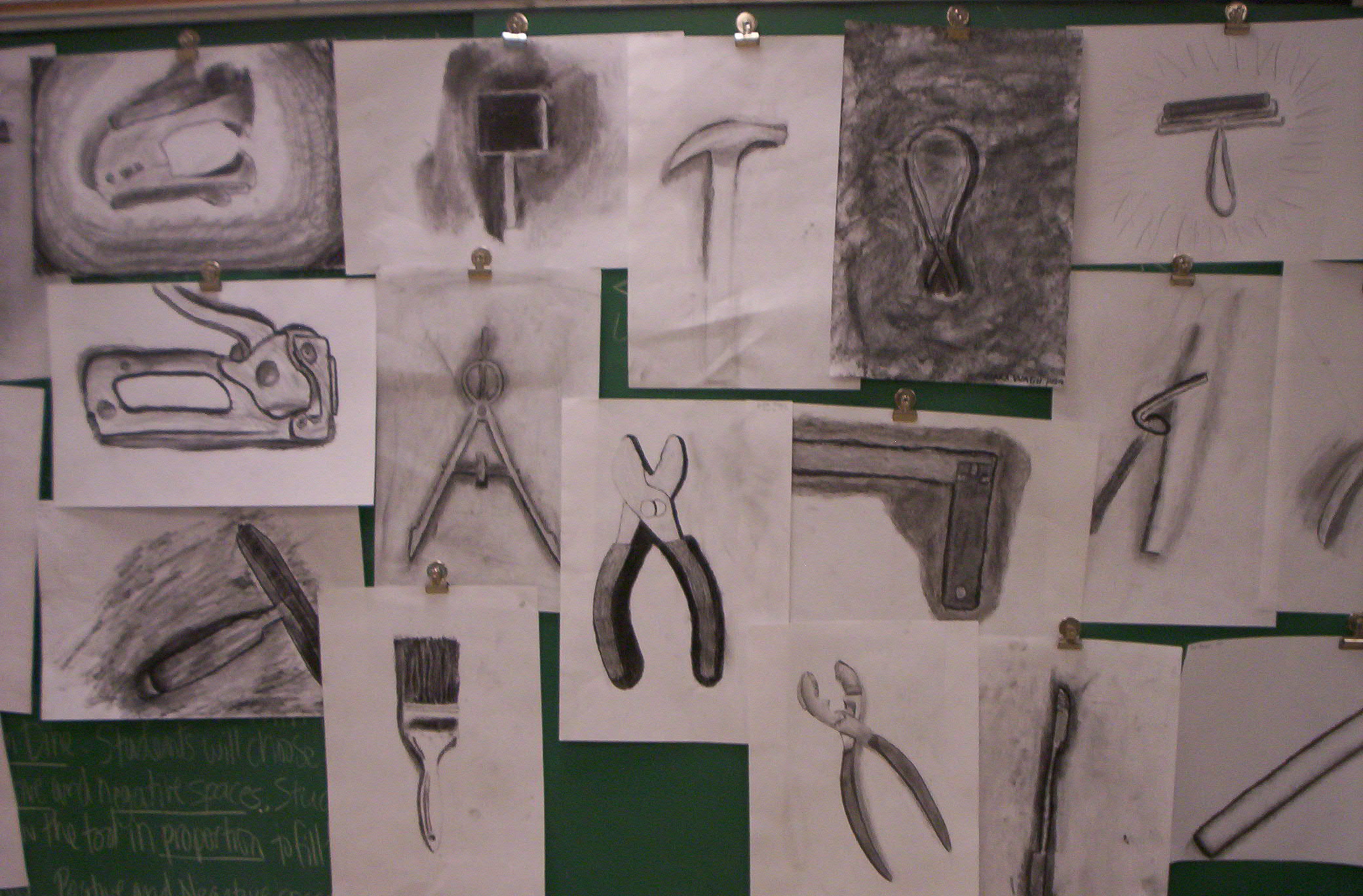 2080x1368 Negative Space Patapsco Middle School Art Room