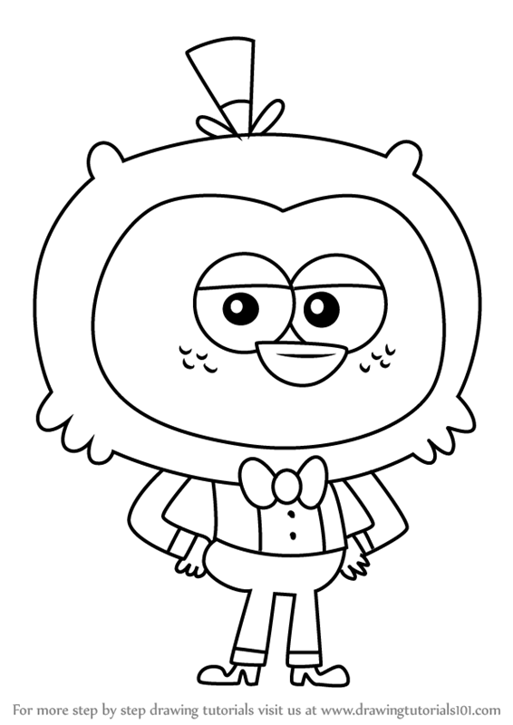 566x800 Learn How To Draw T Midi From Breadwinners (Breadwinners) Step By