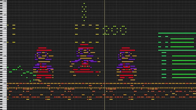 640x360 This Super Mario Midi Drawing Takes You On A Magical Musical