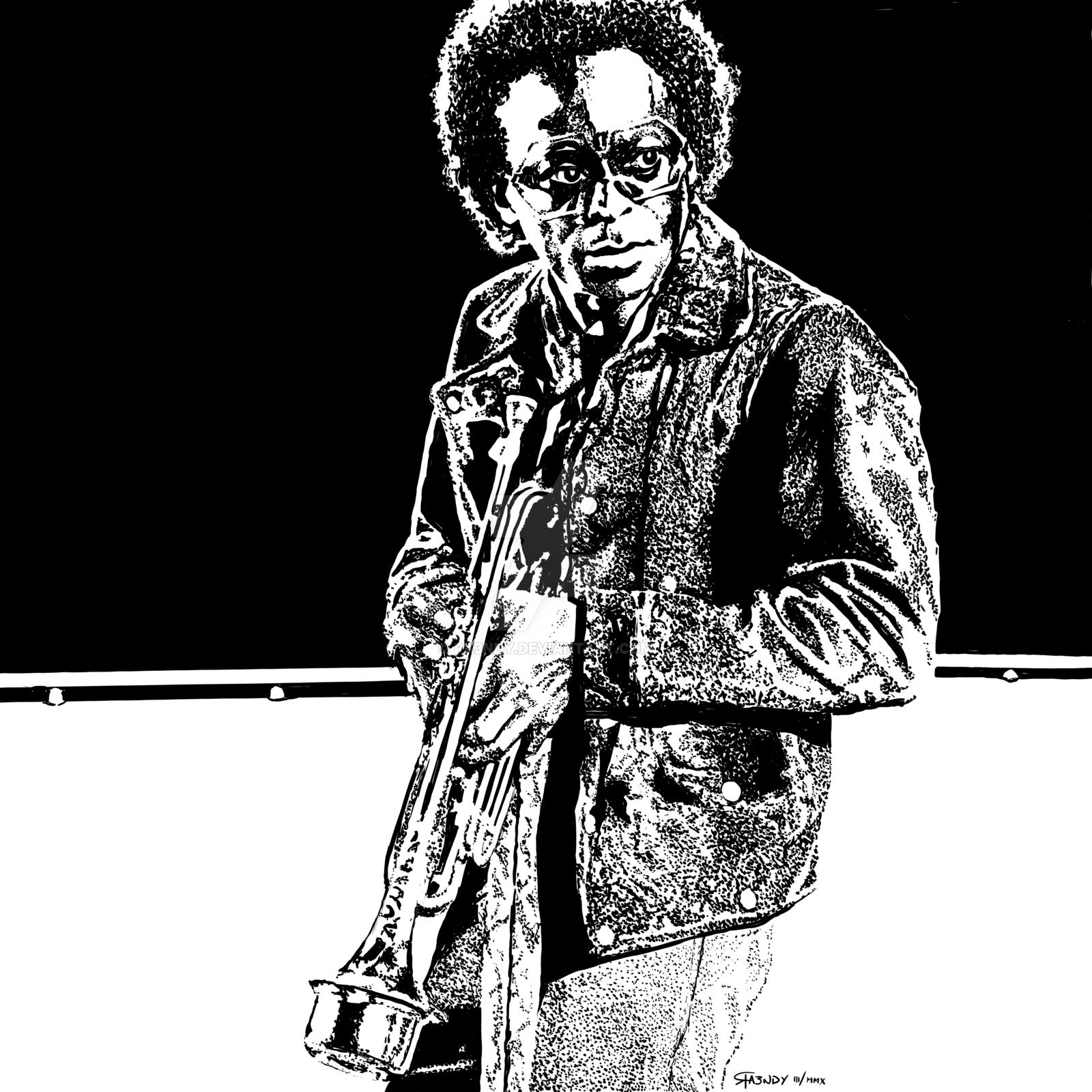 1600x1600 Miles Davis By Ra3ndy